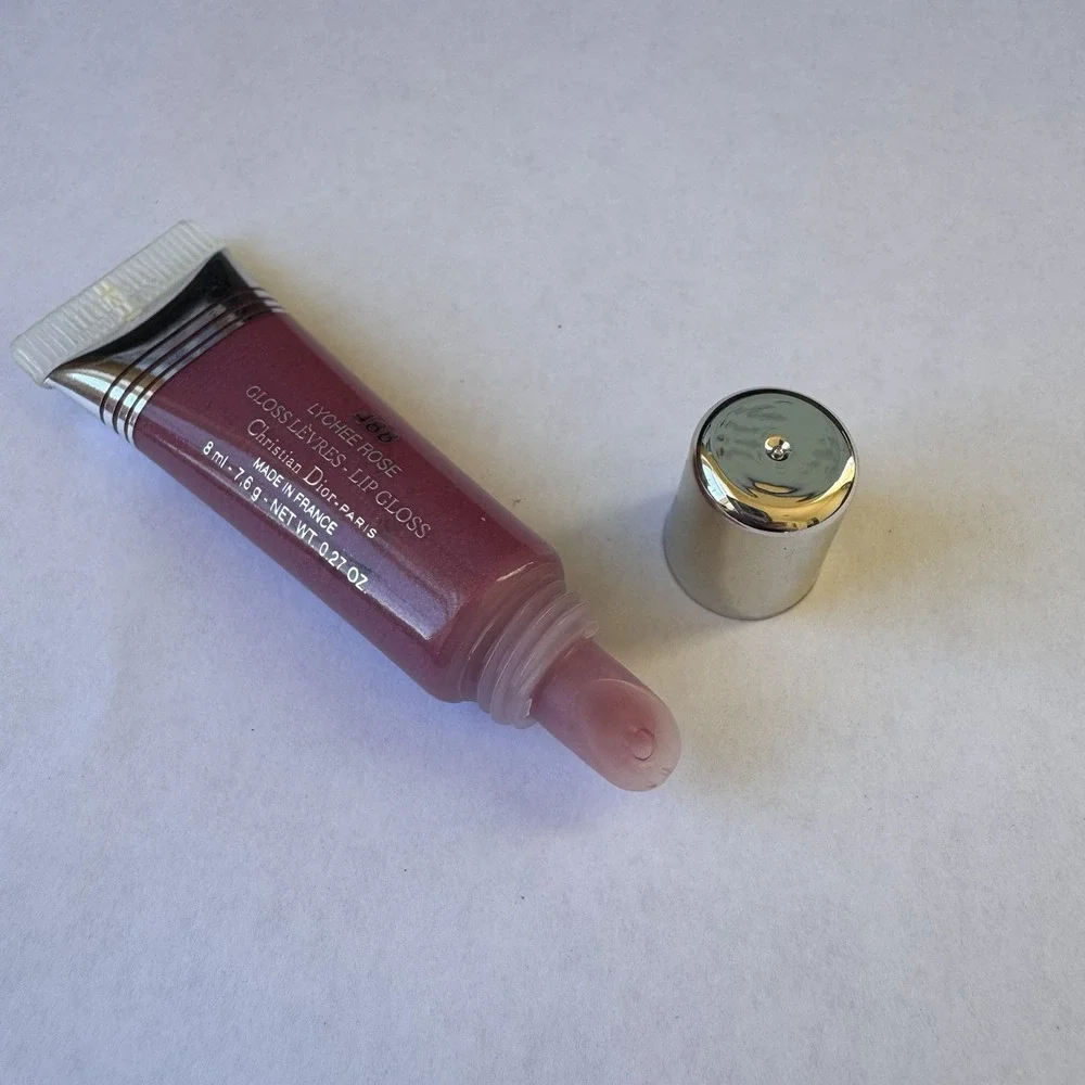 Dior Kiss Lip Gloss Lychee Rose #488 0.27 oz 8ml NEW